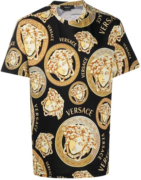 versace medusa icon t shirt|Versace look alike shirts.